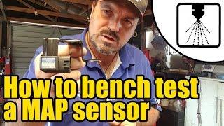 How to test a MAP sensor OFF CAR #1206