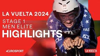 THRILLING TIME TRIAL!  | La Vuelta a España Stage 1 Highlights | Eurosport Cycling