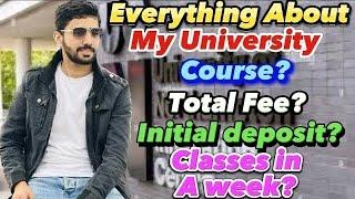 University of Northampton |Everything about my University|Classes in a week|#uk #ukvlog #lifeinuk