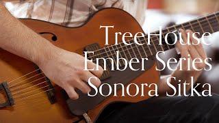 TreeHouse Guitars Ember Series, Local Birdseye Maple & Salvaged Sitka Spruce | Seth Plemmons