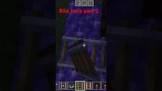 Minecraft build hack part 2 #minecraft #viral#techboygamer