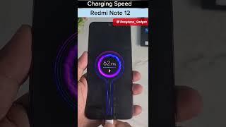 Redmi Note 12 Charging Speed Test