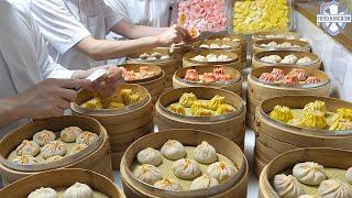 It's art! Making chewy and juicy dim sum(xiaolongbao) / Korean street food