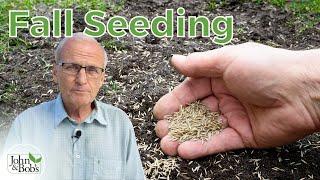 Fall Lawn Care | How To Grow Grass From Seed & Overseed In Fall