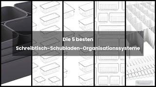 【SCHUBLADEN ORDNUNGSSYSTEM SCHREIBTISCH】Die 5 besten Schreibtisch-Schubladen-Organisationssysteme 