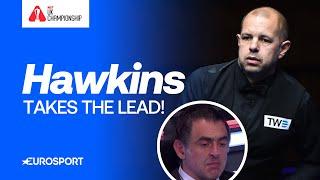 Ronnie O'Sullivan in trouble as Barry Hawkins takes the lead   | 2024 UK Championship Highlights