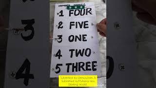 working model for numbers study( mttcandpptc)#education, #mathforkids, #speedmath #workingmodel#mttc