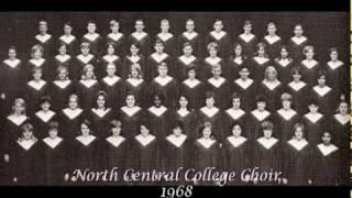 PAUL WARREN ALLEN CONDUCTS NORTH CENTRAL COLLEGE CHOIR 1968 ~ SCHUBERT