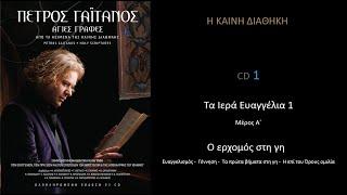 Η ΚΑΙΝΗ ΔΙΑΘΗΚΗ - ΕΥΑΓΓΕΛΙΑ CD 1 Πέτρος Γαϊτάνος  Petros Gaitanos New Testament CD 1