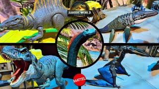 JURASSIC WORLD REBIRTH at NEW YORK TOY FAIR! | Spinosaurus, T Rex, Mosasaurus, Quetzalcoatlus & More