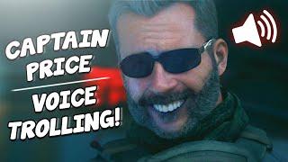 CAPTAIN PRICE Voice TROLLING on MODERN WARFARE!! "Bravo Six, Going Dark"