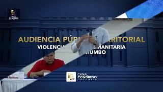 AUDIENCIA PÚBLICA TERRITORIAL EN CATATUMBO - FEBRERO 06  DE 2025