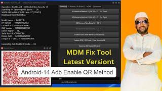 MDM Fix Tool Latest Version  Samsung Oppo Vivo Tecno Infinix MDM  KG Lock Remove Tool New Video