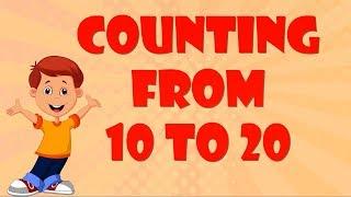 Numbers 10 to 20 | Class 1 Maths - Chapter 5 (Part - 1) | Counting Ten to Twenty | Kids Numbers Song