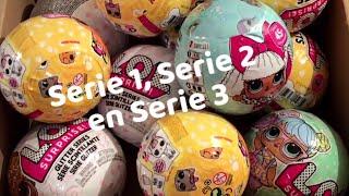 Serie 1, Serie 2 en Serie 3 L.O.L. Surprise Ballen open maken!