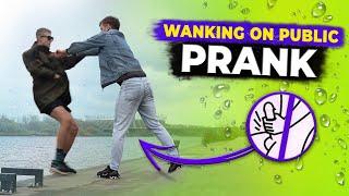 WANKING ON PUBLIC PRANK | HE PUSHED ME INTO THE RIVER!