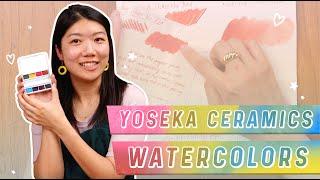 Unbox With Yoseka: Yoseka Ceramics Watercolors