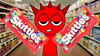 Red Sprunki Skittles Meme | Incredibox Sprunki Animation