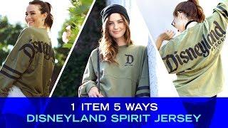 1 Item, 5 Ways: Disneyland Spirit Jersey | Disney Style