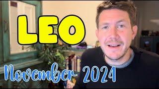 Leo November 2024 Horoscope