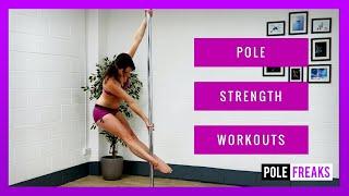 Pole Dance Strength Exercises - 3 Quick Workouts