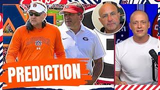 Auburn vs UGA - Josh Pate + Cole Cubelic Preview & Prediction