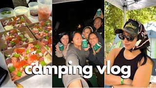 WEEKEND VLOG: what foodies eat while camping~ ️