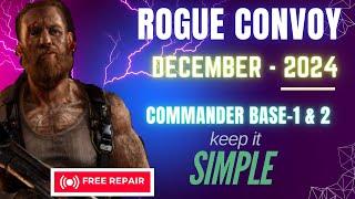 Kixeye War Commander: ROGUE CONVOY Event - Commander 1 & 2 Base | FREE Repair - Do it With Ease !