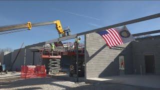 Washington County celebrates topping off of new Emergency Operations Center