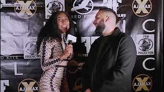 Red Carpet Interview with Maxine Booth and Ranjeet Maria