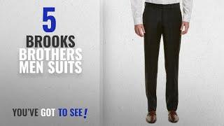 Top 10 Brooks Brothers Men Suits [Winter 2018 ]: Brooks Brothers Mens Wool-Blend Milano Fit