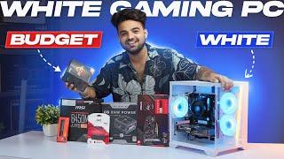 Best Budget White Gaming Pc build | Full Paisa Vasool Gaming Pc Build | Hindi