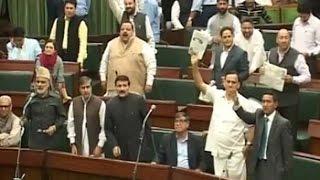 Ruckus in Jammu and Kashmir assembly over terror attacks