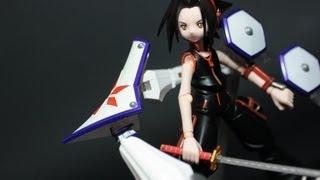 Toy Review: RIO:Bone Yoh Asakura & Koubaku Style O.S. Byakkou (Shaman King)