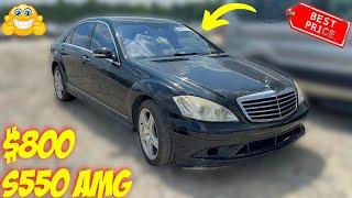 Buying A Mercedes Benz S550 Form Copart For $800