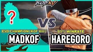 KOF XV  Madkof (Random) vs Haregoro (Joe/Goenitz/Yamazaki)