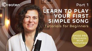 Learn to Play Your First Simple Song | AP300 PRO Tutorials for Beginners, Part 1