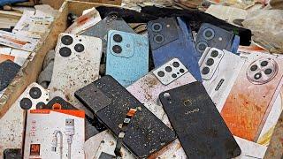 Great Day! i Found Many Broken Phones & More From Garbage Dumps! Restore OPPO A3x Cracked