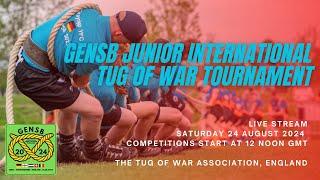 2024 GENSB Junior International Tug of War Tournament  - Live Stream