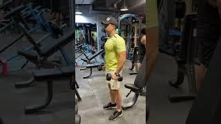 Dumbbells front raises ( by tamimi)