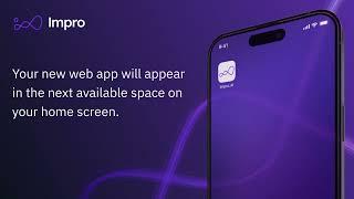 Impro.AI - How to Add a Website Bookmark to Your Home Screen