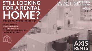 Your Rental Home Search with AXIS Property Advisors