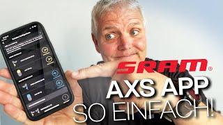 Sram AXS App erklärt! Schalter koppeln, Konfiguration, MicroAdjust, Multishift uvm. im Detail!