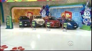 The Price is Right:  September 19, 2011  (40th Season Premiere & 4 CARS OFFERED IN RACE GAME!!)