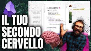 OBSIDIAN per NOTE e SECOND BRAIN   CORSO GRATIS e TOTALE  al miglior TOOL per STUDIARE e LAVORARE