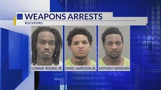 Investigation into Rockford shooting leads to 3 felon arrests