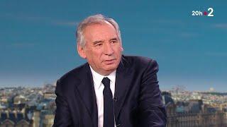 France Bayrou dans le JT de France 2 ce lundi 5 février