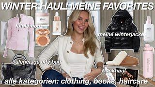 HUGE WINTER HAUL ️ gina tricot, lululemon, luxury bags & book haul | oktober pick ups ️