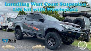 West Coast Suspension Colorado Install with WINCHED4X4 - Episode 28