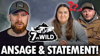 FRITZ-ANSAGE an 7vs.Wild-COMMUNITY! + Sandra-STATEMENT zum Abbruch & Stefan!